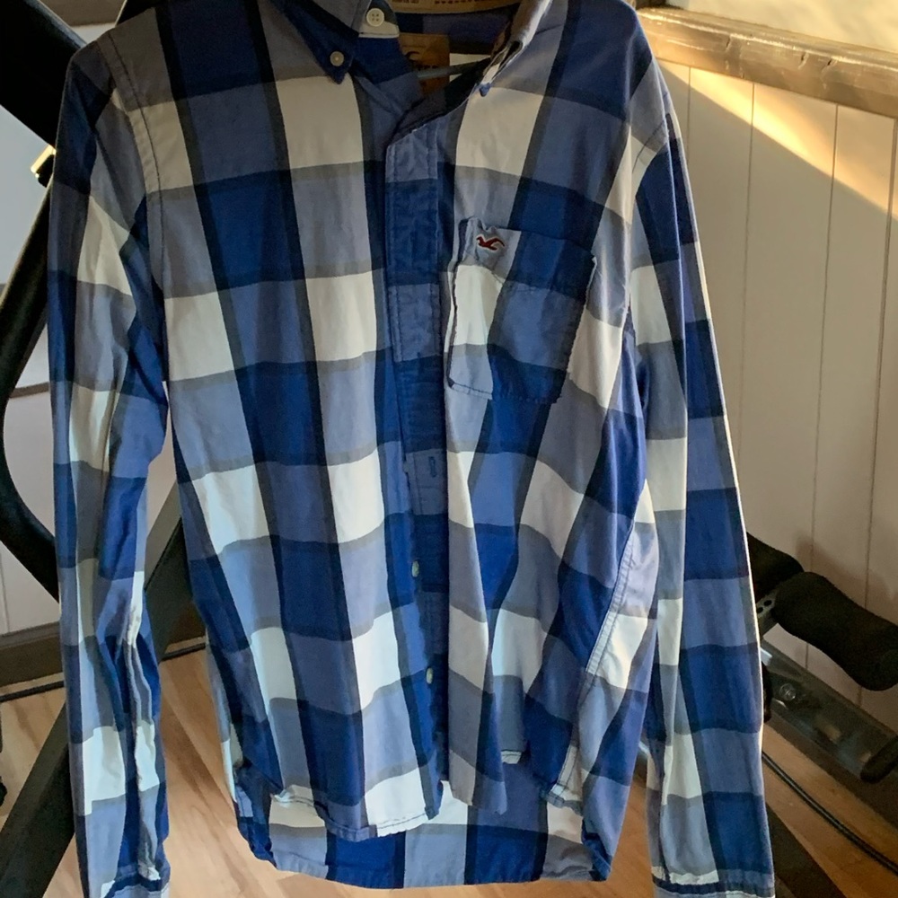 Hollister Plaid Button Down